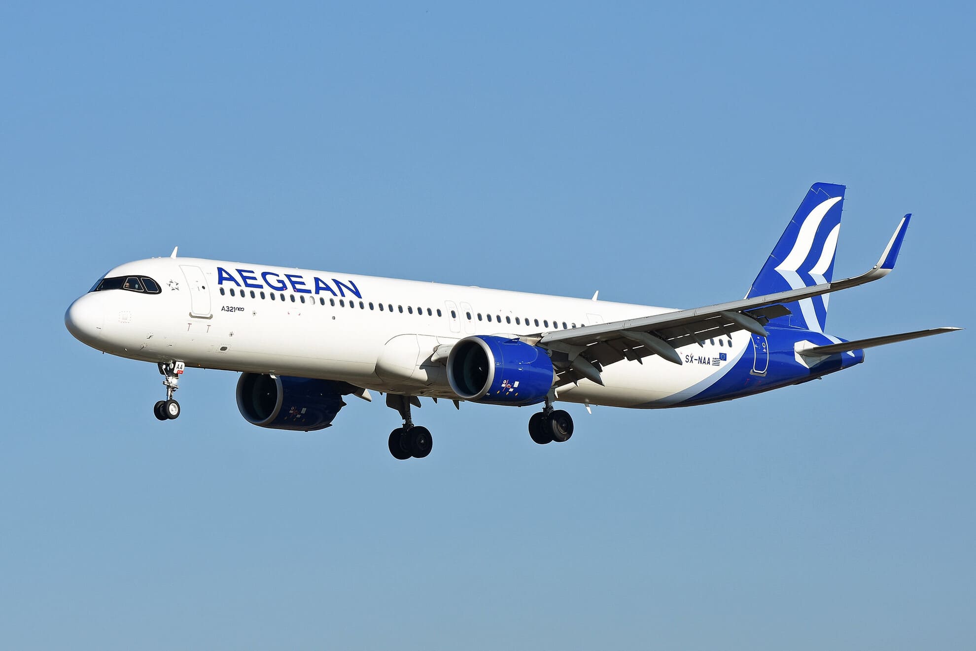 AEGEAN_A321neo SX-NAA / MSN 9553