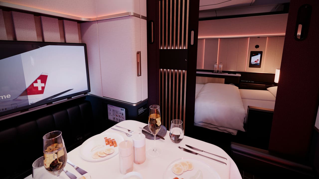 Cabine SWISS Senses First Suite 