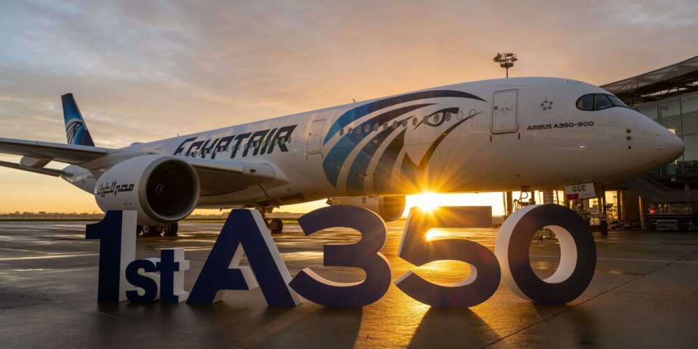 1er A350-900 Egyptair