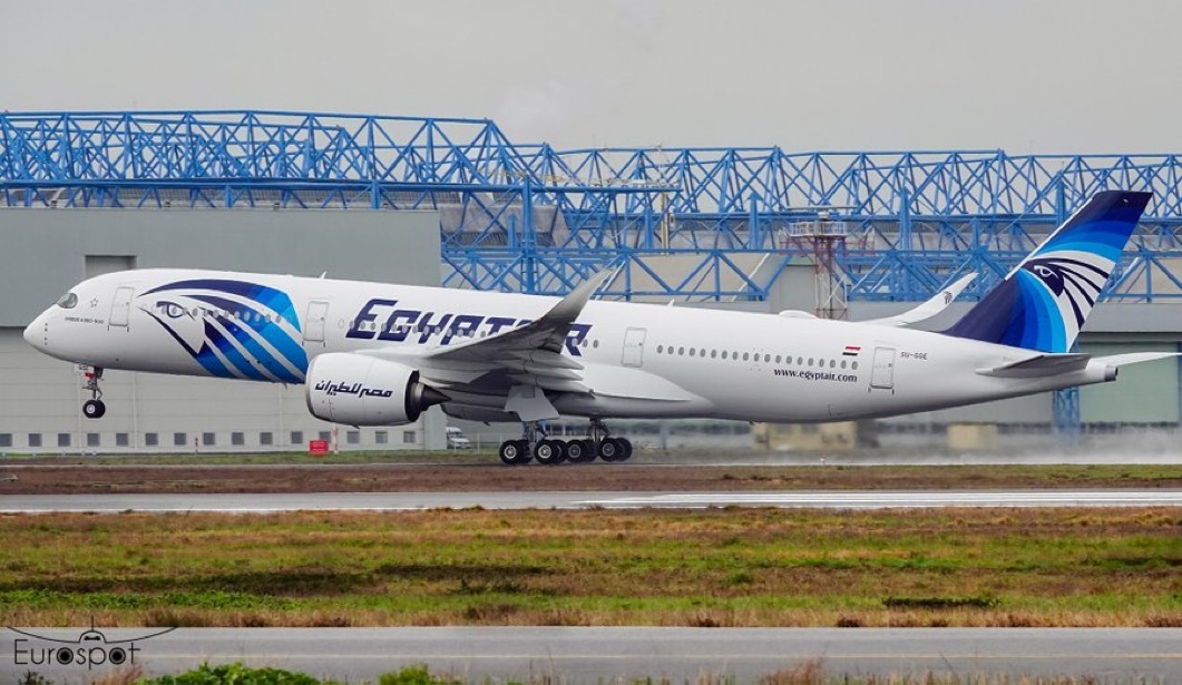 1er A350-900 Egyptair