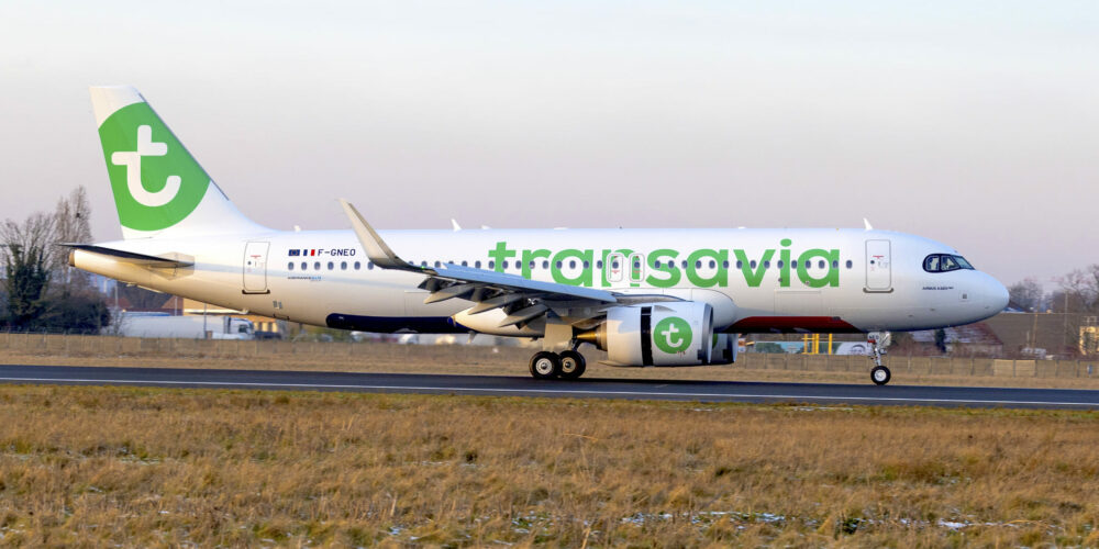 Transavia A320neo F-HXSA