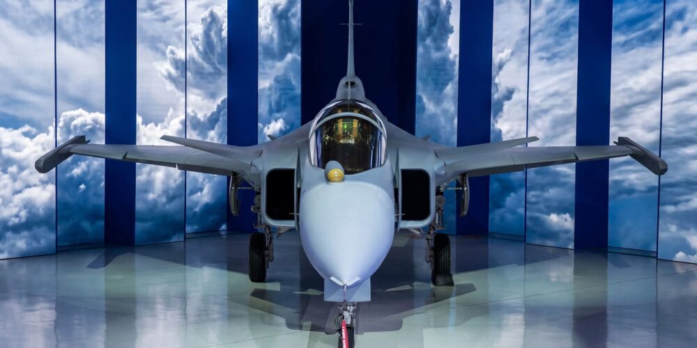 Embraer premier Gripen E produit au Brésil
