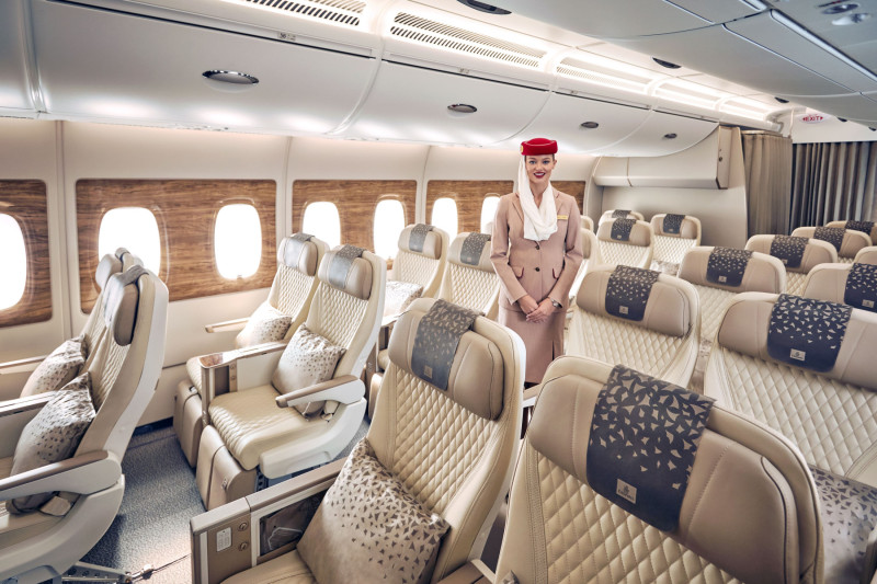 A380 Emirates Premium Class 1