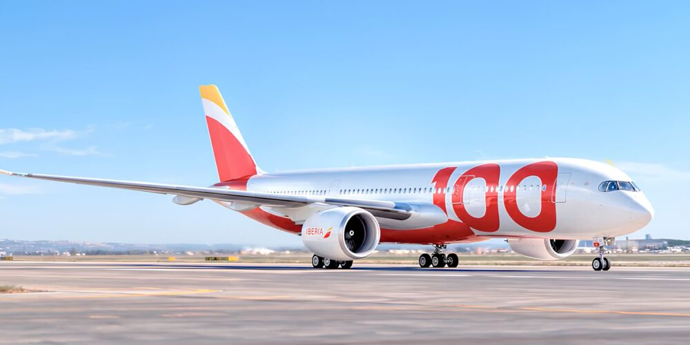 Livrée spéciale Iberia pour le 100e anniversaire © Iberia