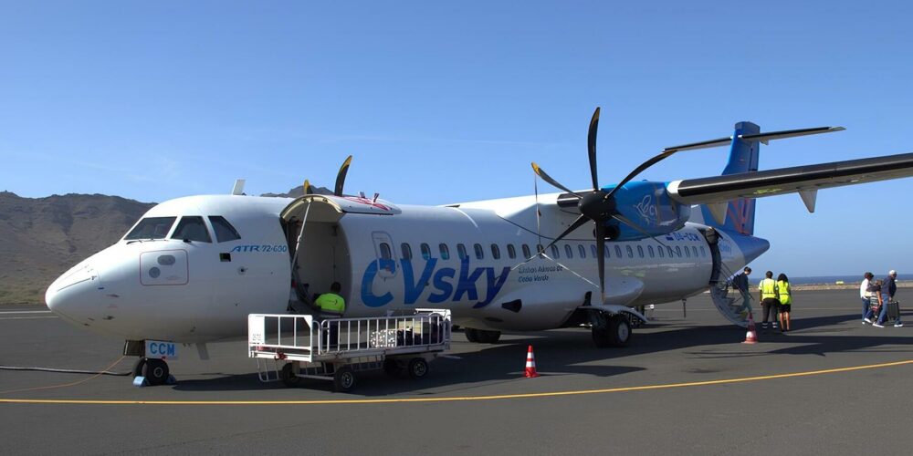CVsky ATR72-600 Linhas Aéreas de Cabo Verde