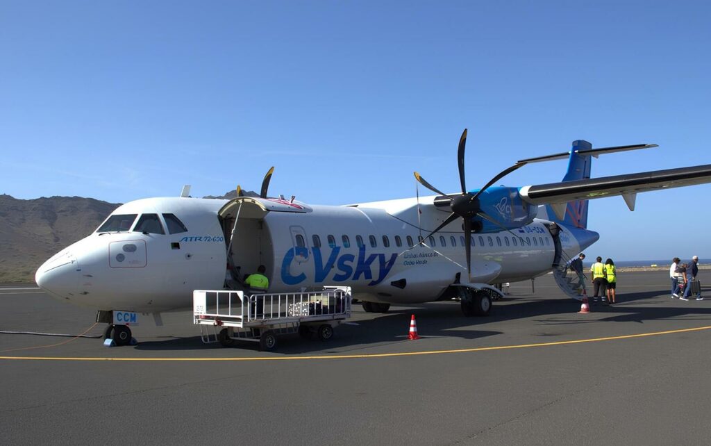 CVsky ATR72-600 Linhas Aéreas de Cabo Verde