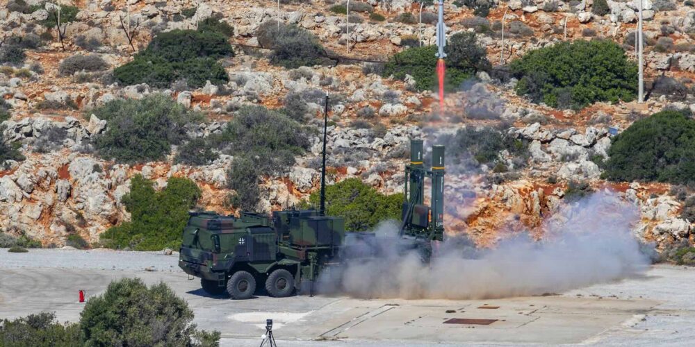Tir réel IRIS-T SLM © Bundeswehr