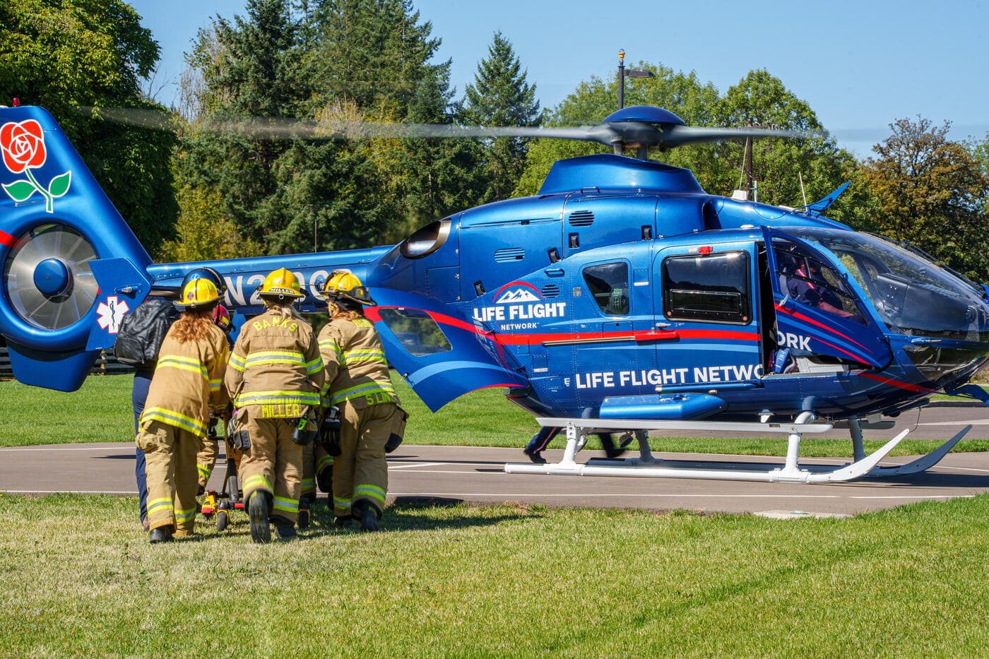 Life Flight Network Airbus H135